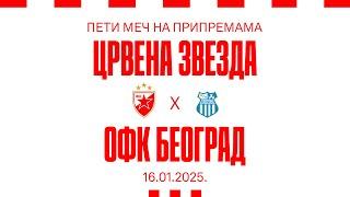 Prijateljska utakmica: Crvena zvezda - OFK Beograd 3:3, ceo meč