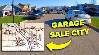 There's 500 Garage Sales in this City