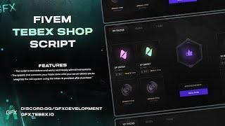 GFX Ingame Tebex Shop Script