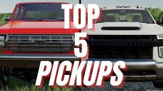 TOP 5 PICKUPS FOR CONSOLE IN 2024 | Farming Simulator 22