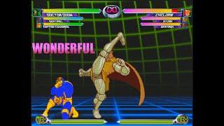 MvC2 Doom meaty c.hk unblockable revisited and techroll crossup ideas