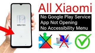 (MIUI 12.5) - All Xiaomi Phone FRP UNLOCK {Apps Not Opening} - (without pc) 2023 NEW