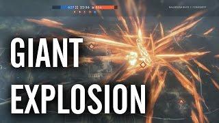 Battlefield 1 - Giant Airship Explosion Glitch