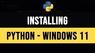 How to Install Python from Microsoft Store in Windows 11 Laptop Computer