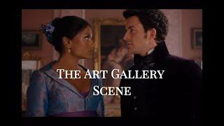 The Art Gallery Scene-Kate and Anthony-Bridgerton Season 2