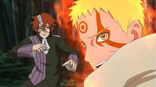Hokage Naruto Uses Ultimate Sage Mode To Fight Code In Boruto: Naruto Next Generations episode 291