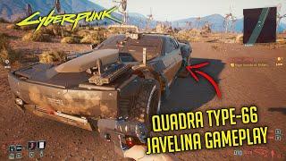 QUADRA TYPE-66 "JAVELINA" Location & Off-Road Gameplay | How To Buy a Vehicles in CYBERPUNK 2077