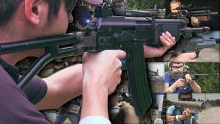 250 Airsoft Guns Shooting Compilation