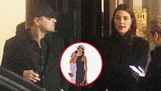 Leonardo DiCaprio enjoys dinner date with girlfriend Vittoria Ceretti as she shares bikini snaps