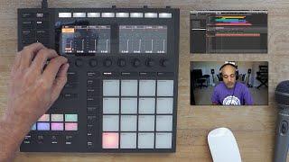 Maschine MK3 Recording Vocal Tracks In Maschine + Clips Tutorial