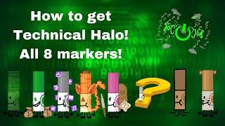 How to get the Technical Halo in ROBLOX FIND THE MARKERS! | Potatogamez