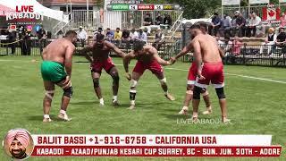 MATCH 1 - Abbotsford Club Vs. Nankana Sahib Club - 2024 Canad Kabaddi