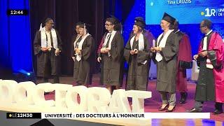 Université de La Réunion : 78 étudiants et chercheurs ont reçu leur diplôme de doctorat