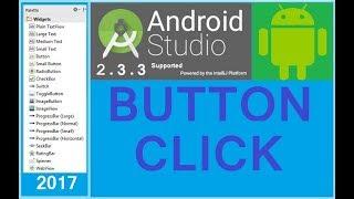 #11 Android studio tutorial. Simple button click example. NEW