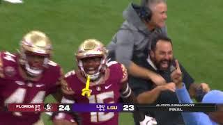 FLORIDA STATE'S GAME-SEALING EXTRA POINT BLOCK