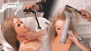 How to wash mannequin or dummy hair PROPERLY