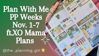 Plan With Me | PPWeeks | Nov.1-7