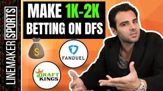 How To Make A 2nd Income Using This Daily Fantasy Sports Strategy! (3-Easy Steps)