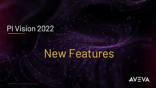 PI Vision 2022 New Features