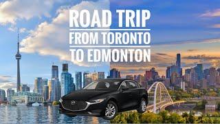 Canada. ROAD TRIP from TORONTO to EDMONTON. (Sault Ste. Marie, Winnipeg, Regina, Saskatoon)