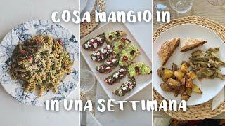 COSA MANGIO IN UNA SETTIMANA | vegan | edizione Natale 