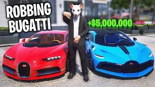 Robbing Bugatti Dealership.. GTA 5 RP