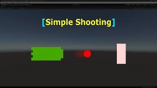 Simple Shooting | 2D | Bullets | Unity Game Engine