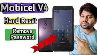 Mobicel V4 Hard Reset | Unlock Password | Pattren | Pin Code | The Cellphones