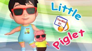 Little Piglet/ Cartoon song for kids / Nursery rhymes. YarMin st