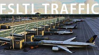 Traffic von Flightradar24 in den MSFS2020 mit FSLTL! | Tutorial | Deutsch