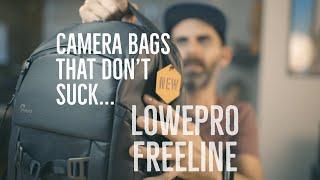 NEW Lowepro FreeLine BP 350 AW Camera Backpack Unboxing