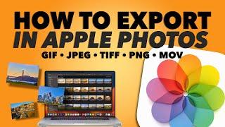EXPORTING your Apple Photo files on your MAC - EVERYTHING YOU NEED TO KNOW!