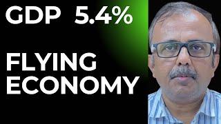 GDP 5.4% FLYING ECONOMY