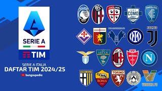 Daftar Klub Liga Italia 2024/2025 | Jadwal Liga Italia 2024/2024 | Serie A Italia 2024/25