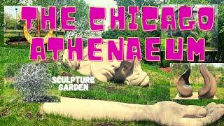 VIsiTING THE CHICAGO ATHENAUEM|SCULPTURE GARDEN #thestrybels#scupltures#amazing