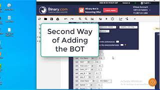 HOW TO ADD BOT IN BINARY COM[EXPLAINED]