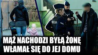 Włamał się do domu byłej żony. Szybka interwencja policji