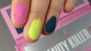 JEFFREE STAR BEAUTY KILLER VS BEAUTY KILLER 2 Swatches