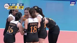 Angge Poyos ENDS EXTENDED SET 4 for UST vs. AdU | UAAP SEASON 86 WOMEN'S VOLLEYBALL
