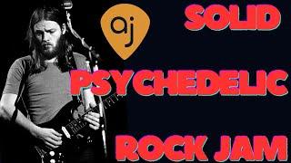 SOLID Psychedelic Rock Jam in A Minor | Guitar Backing Track (6/8 - 140 BPM)