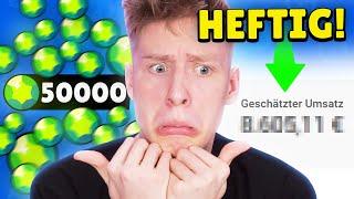 SO viel € habe ich mit 50.000 GEMS MEGA BOX OPENING verdient...