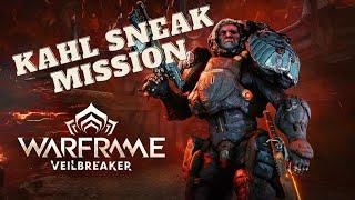 Kahl's Sneaky Sabotage Mission vs Narmer Scyto Raknoid! | Warframe Post New War Veilbreaker Gameplay