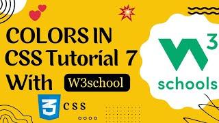 Colors of CSS RGB,HEX,HSL,RGBA & HSLA in Urdu/Hindi | CSS Tutorial 07 in Urdu/ Hindi |@CodeWithAI1​