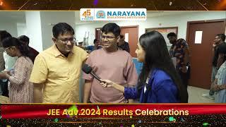 Narayana JEE Advanced 2024: Celebrations by Narayana Students | Triumph and Joy