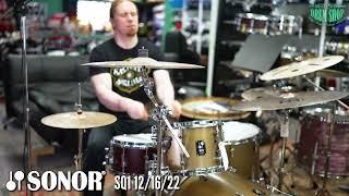 Sonor SQ1 Birch 12/16/22 Drum Set