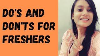 Useful tips for freshers | Do's and don'ts for BAMS 1st year students | Kritika Pandey