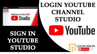 How to Login YouTube Channel Studio Account? Sign In YouTube Channel