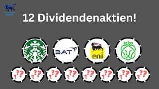 12 Dividendentitel. Bewertungssheet und Rangliste vorgestellt  - Welche Aktien erreicht Platz 1?