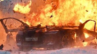 BMW M5 Competition | Very Expensive Sports Car is Exploding #BURN #BOMB #fire