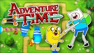 BLOONS TOWER DEFENSE MEETS ADVENTURE TIME?!?!